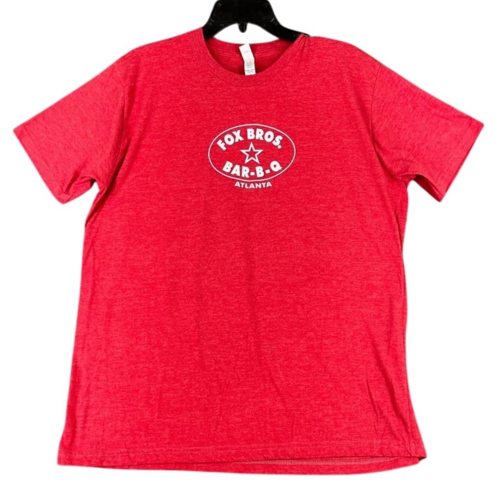 Fox‎ Bros Bar-N-Q Shirt Mens XL Atlanta Georgia Texas Souvenir Royal Apparel